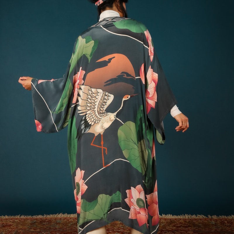 Kimono Powder Delicate Indigo